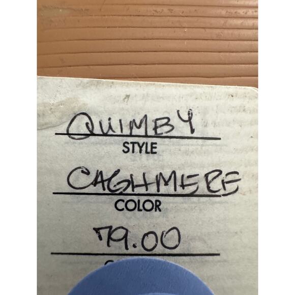 NWT Nine West Quimby oxfords loafers champagne tassel shoes 5.5 - Picture 11 of 12